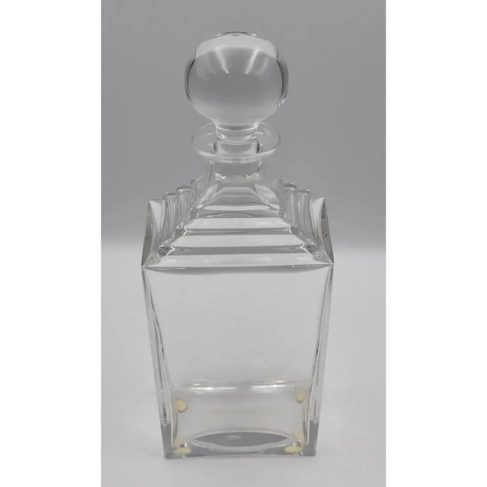 Tiffany & Co. by Vilca Crystal Art Deco Frank Lloyd Wright Wine Liquor Decanter
